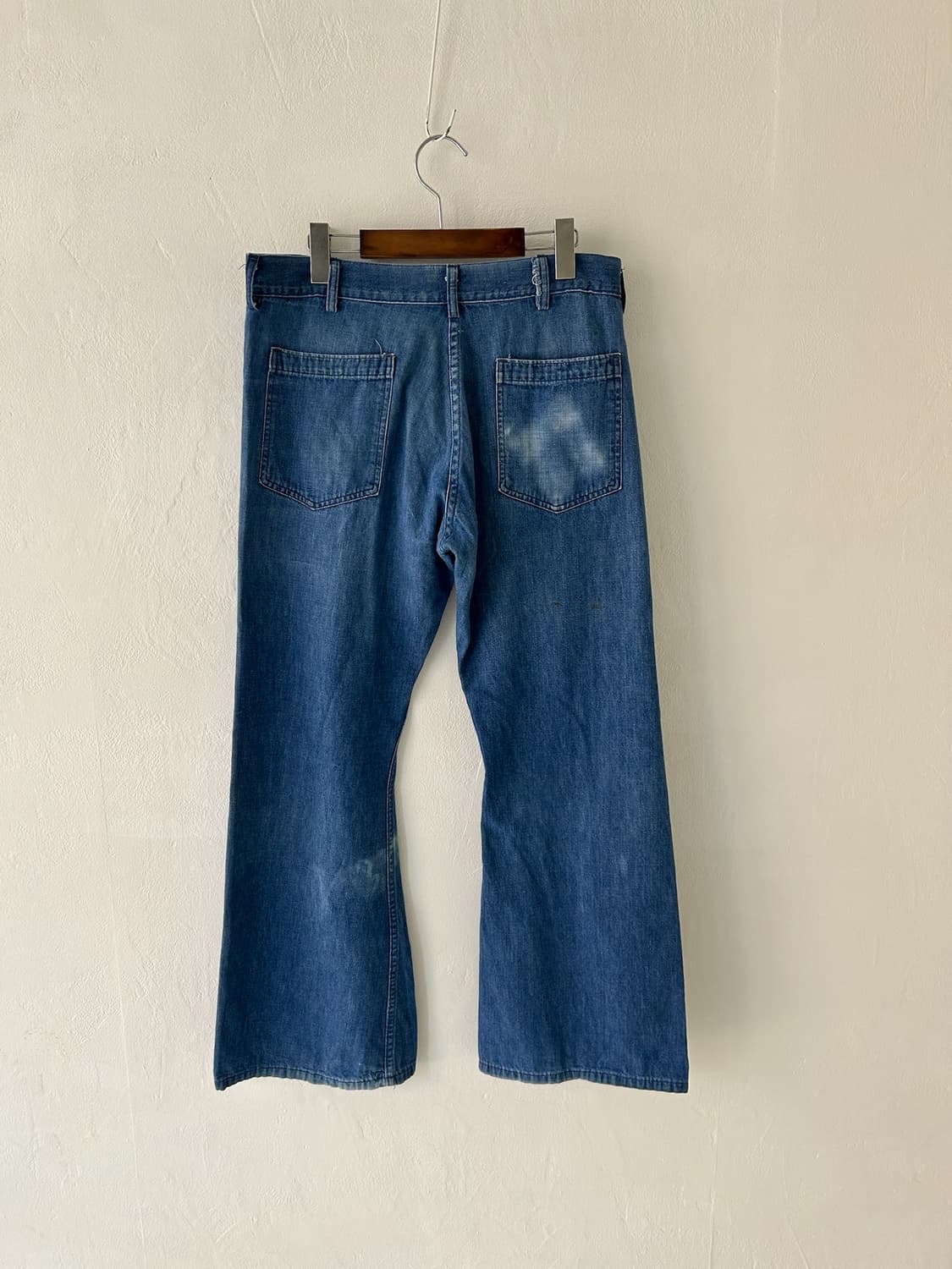 70-80's Vintage US Navy Sailor Denim PT 상품이미지10