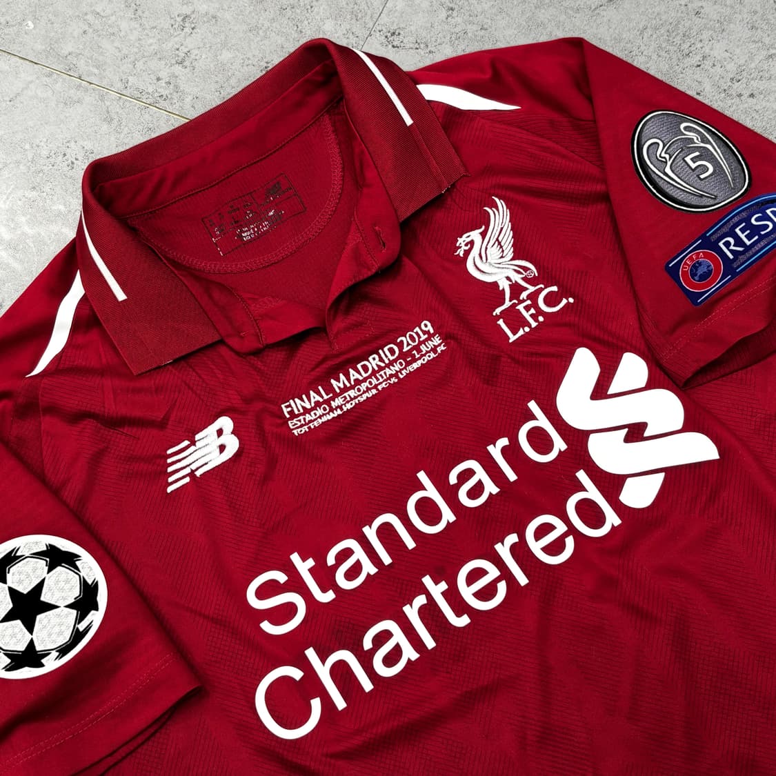 18 19 리버풀 챔스 우승 살라 유니폼 자수 mdt  상품이미지2