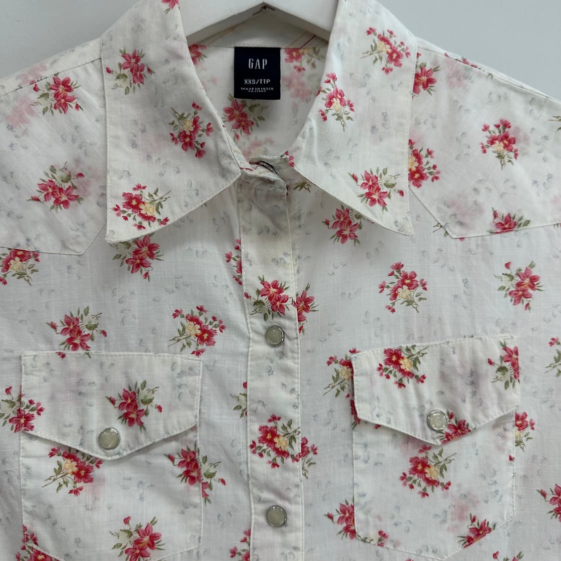 갭 웨스턴 플라워 셔츠 상품이미지3
