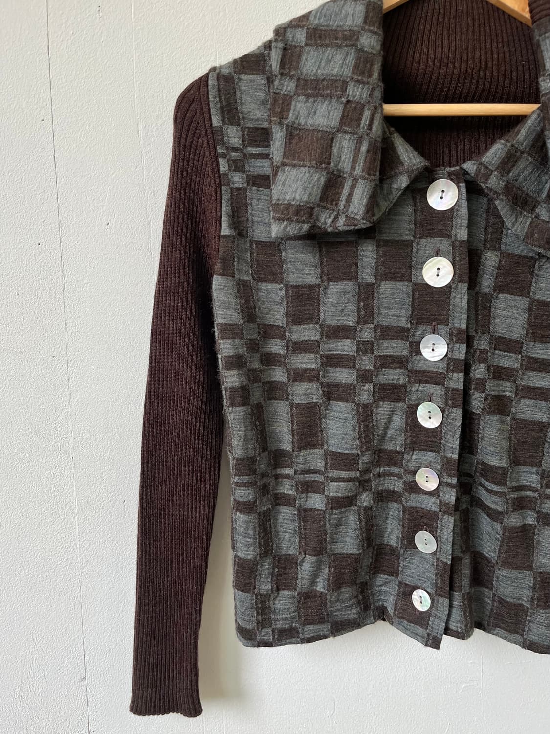 GIPSY BLUE 오버 카라 가디건 상품이미지2