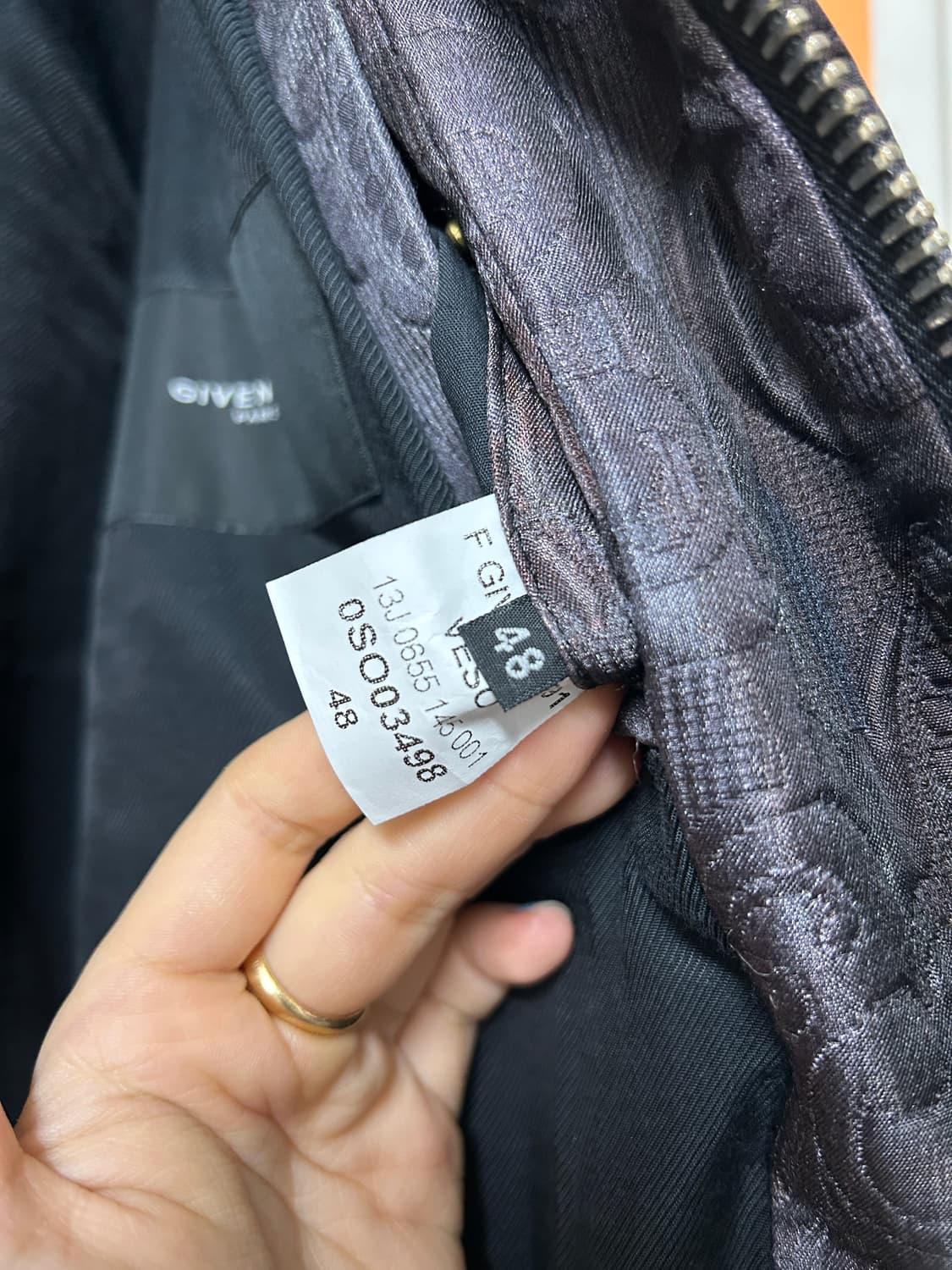 Givenchy 13SS Silk Virgin Mary Coat  상품이미지5