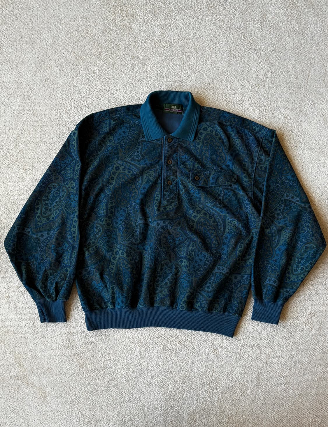 페이즐리 PK 롱슬리브 상품이미지2