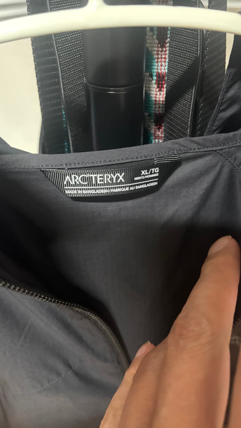 아크테릭스 스쿼미시 후디 블랙 XL 26년신상 상품이미지2