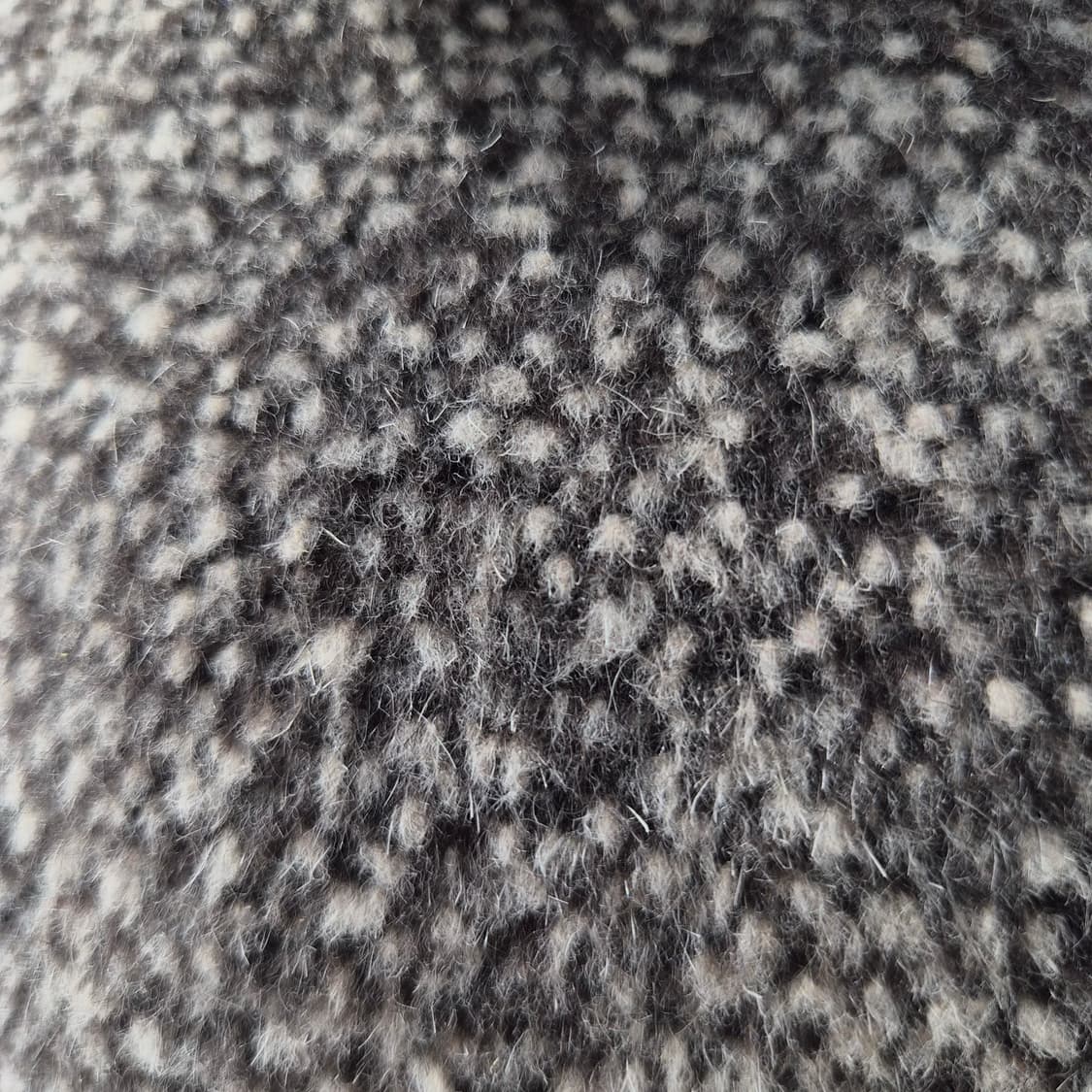 CINAMON 울100% 브라운믹스 부클 하프코트 상품이미지8