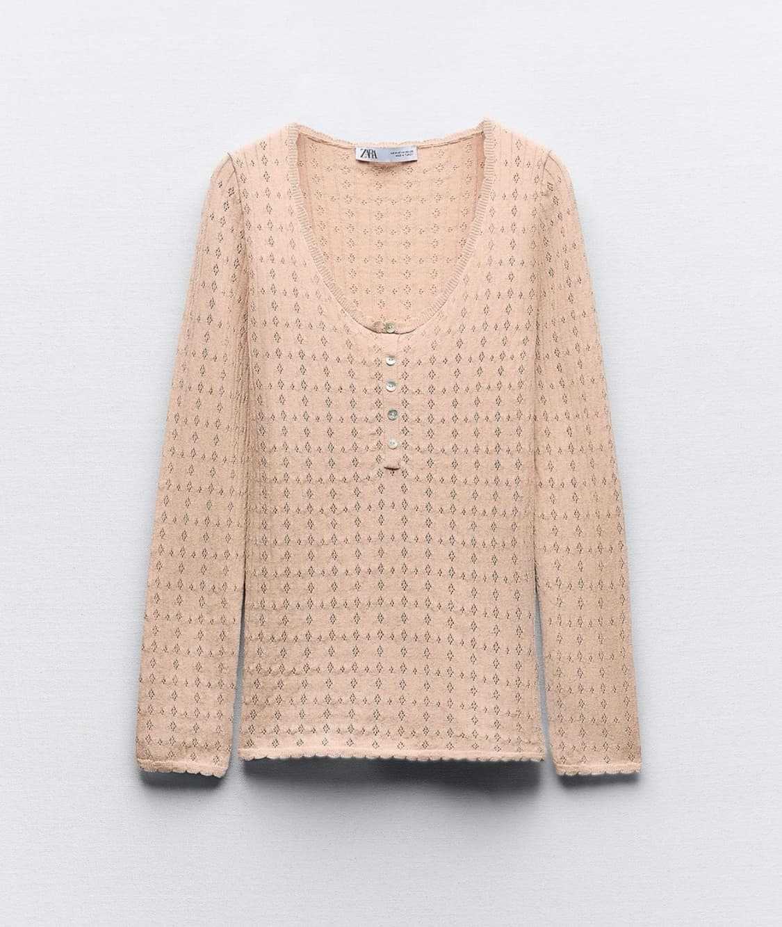 ZARA 자라 아일렛 포인텔 티셔츠, 자라 아일렛 티셔츠 상품이미지6