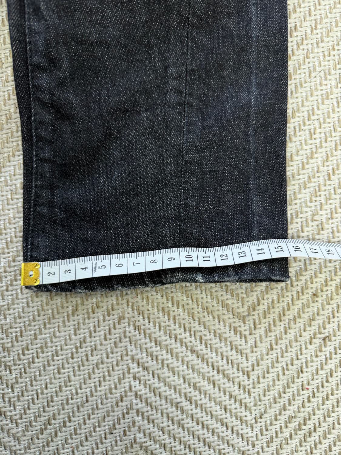 정품) 디스퀘어드 더블지퍼 슬림 바이커진 청바지 46 상품이미지10