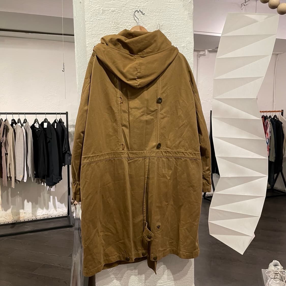 캐피탈 tri-p 오버사이즈 파카 상품이미지3