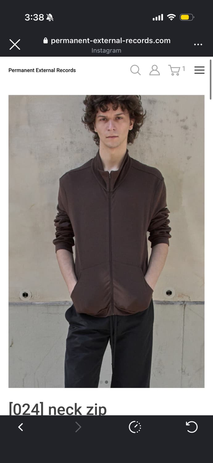 머듈 브라운 넥집업 3 상품이미지1