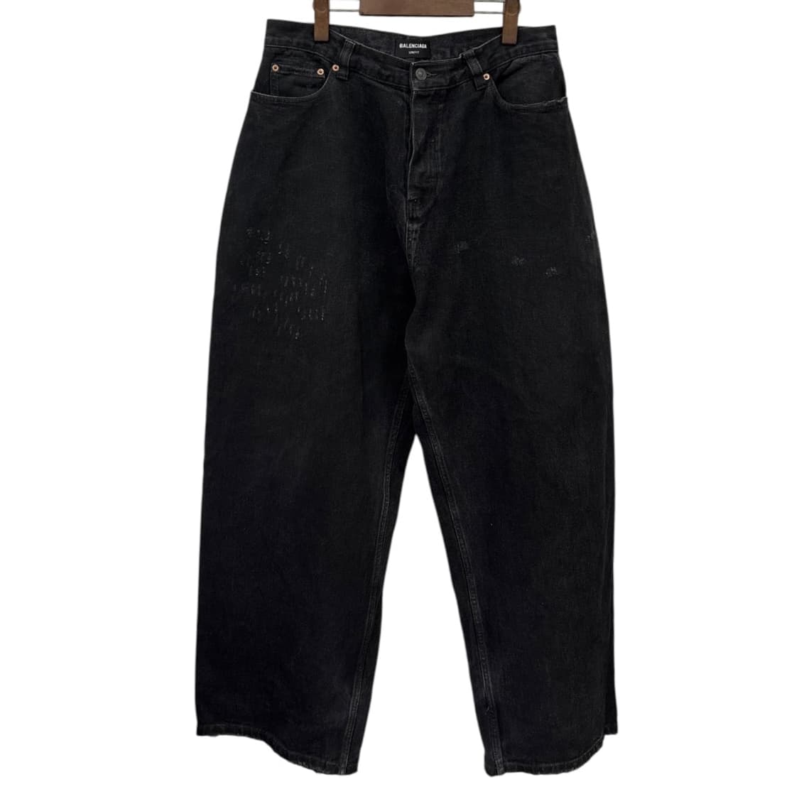 발렌시아가 배기 코티드 데님팬츠 상품이미지1