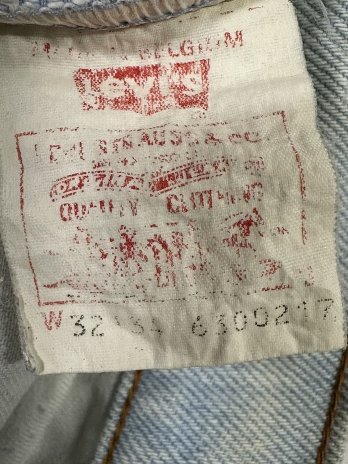 [W32L34] LEVI'S 리바이스630 90s 오렌지탭빈티지 상품이미지7