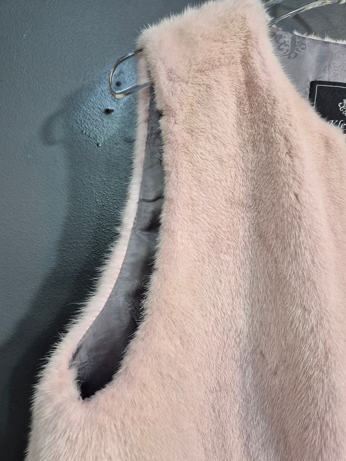 진도 K.lever끌레베 밍크 퍼 베스트 조끼 새상품 55 66 상품이미지5