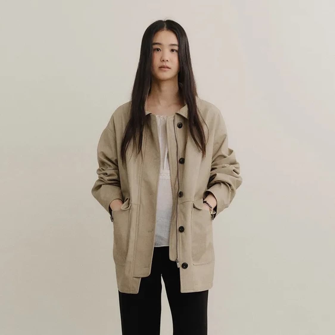 HOWUS PARATO JACKET (BEGIE) / 호와스 파라토 자켓 상품이미지1