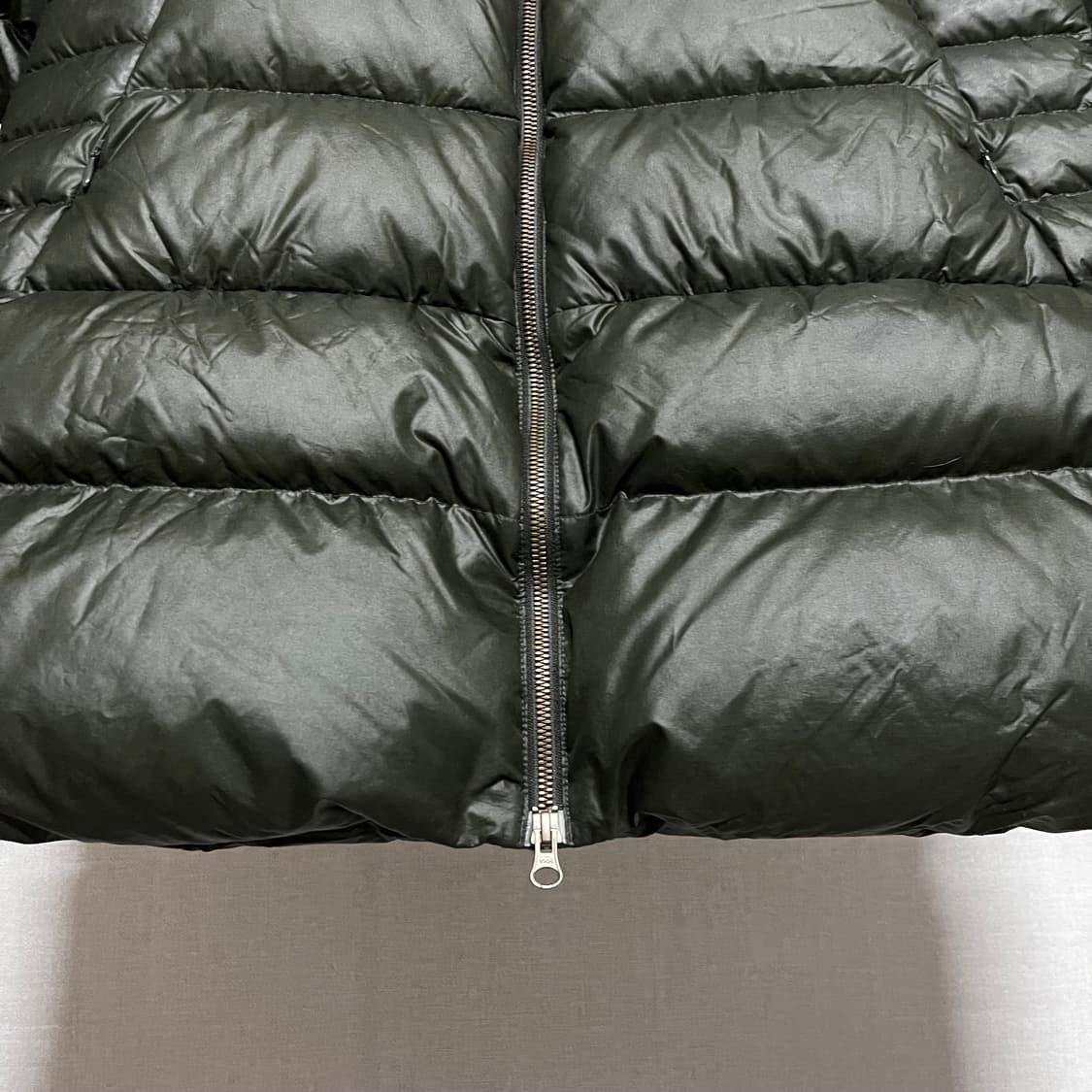 노스페이스 롱패딩 다크그린 100 상품이미지5