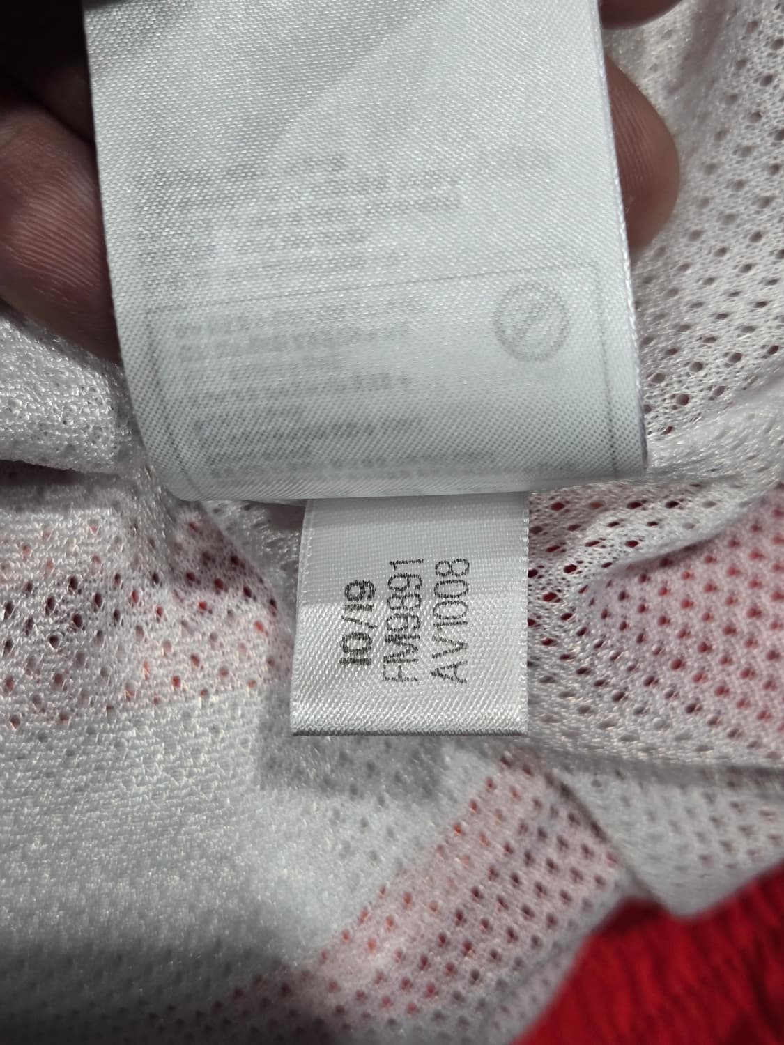 아디다스 트레포일 바람막이 자켓 레드 상품이미지9