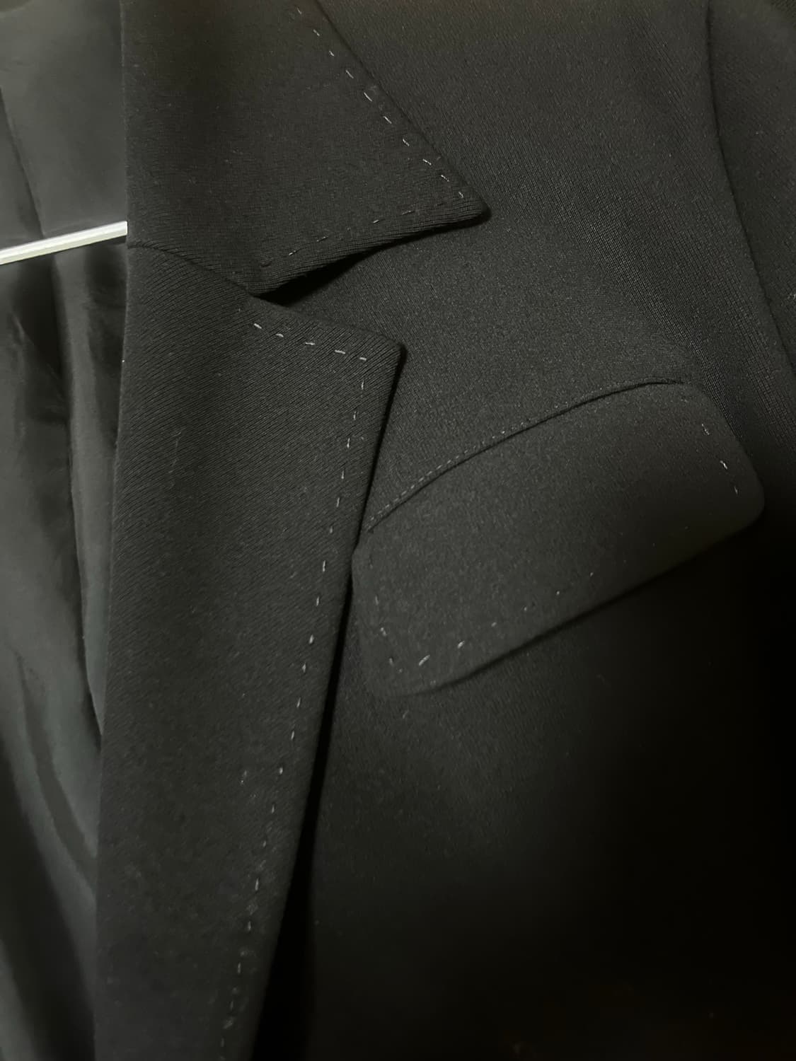 요지야마모토 비대칭 스티치 자켓 상품이미지3