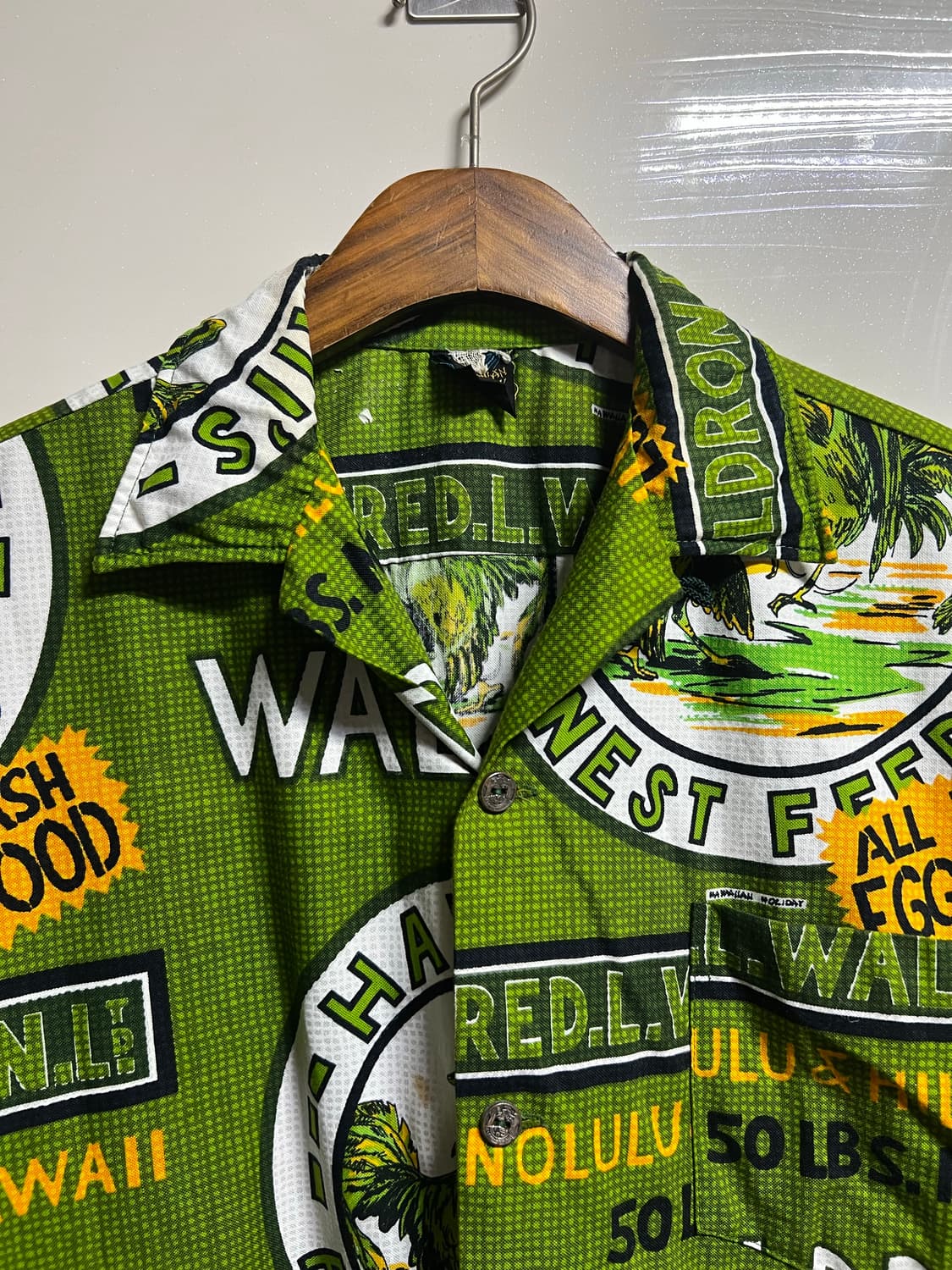 6-70년대 홀리데이 하와이안셔츠 상품이미지2
