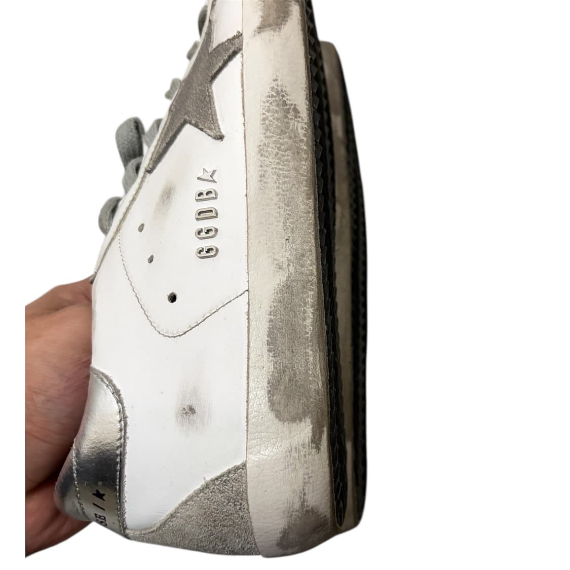 골든구스 슈퍼스타 실버탭 스니커즈 230 상품이미지3