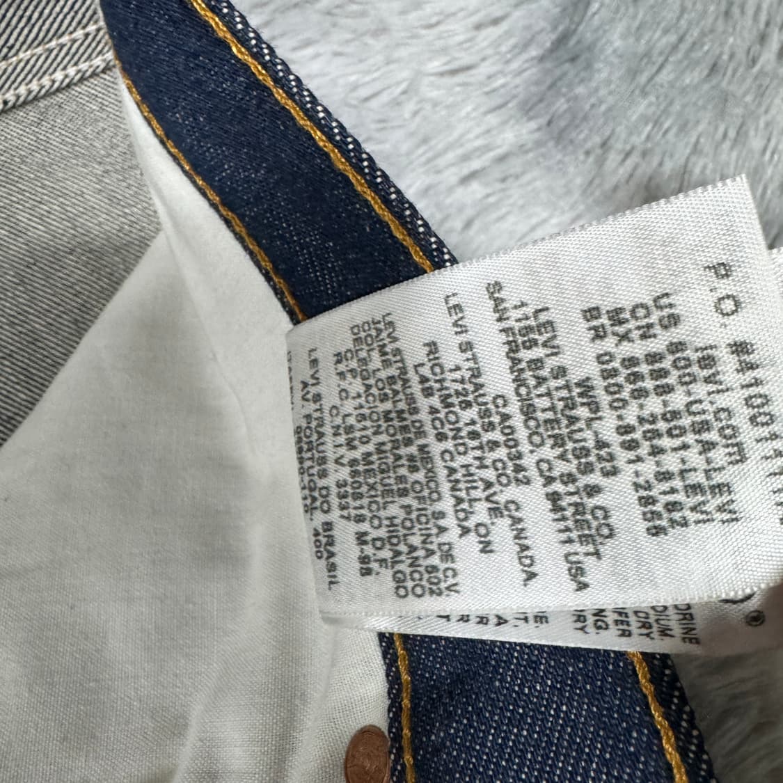 리바이스 501 34X30 새상품 멕시코생산 거의새것 상품이미지4