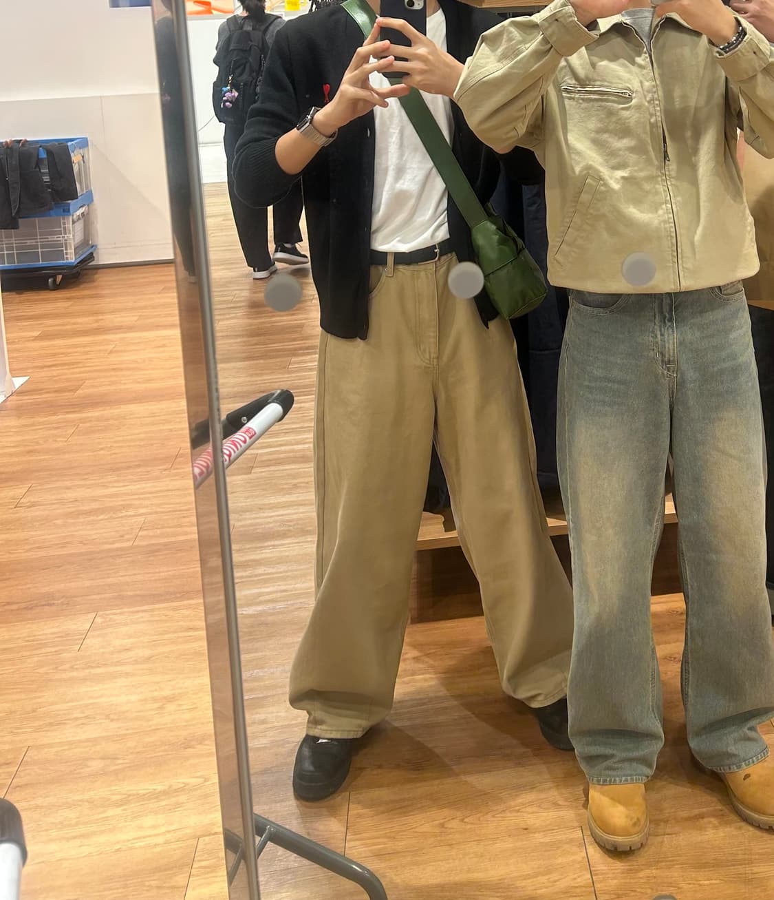 아미 스몰 로고 가디건 사이즈s 상품이미지6