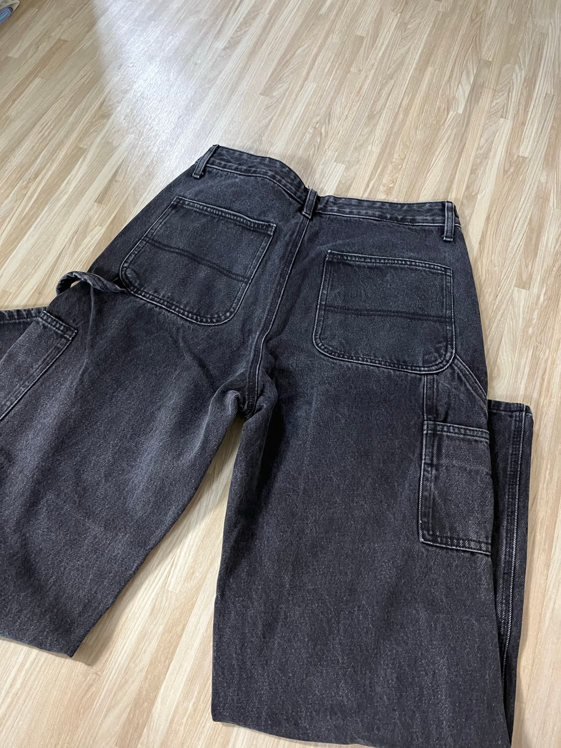 무탠다드 카펜터 데님 블랙 30 상품이미지3