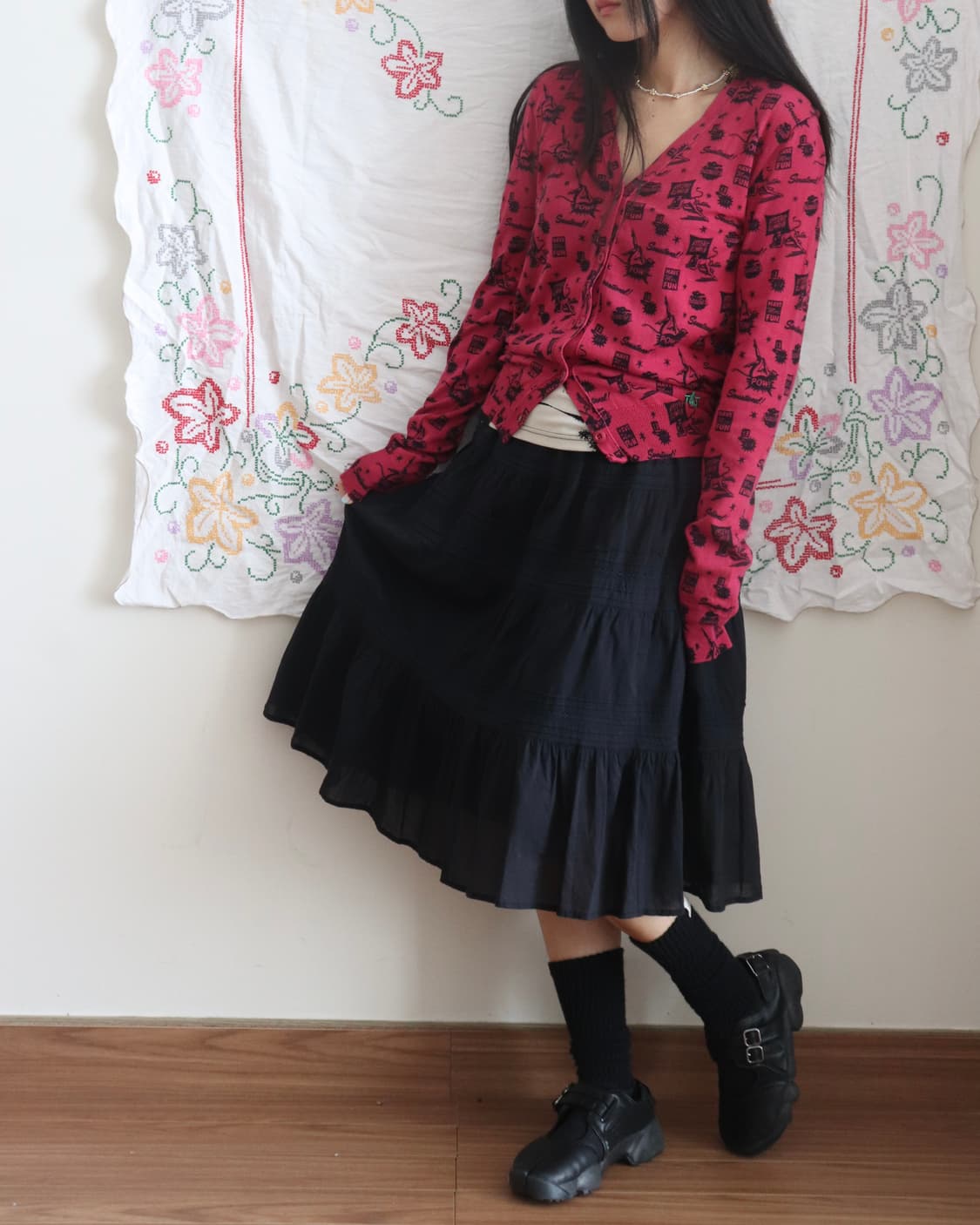 [Hysteric Glamour] Black Lace Skirt 상품이미지10