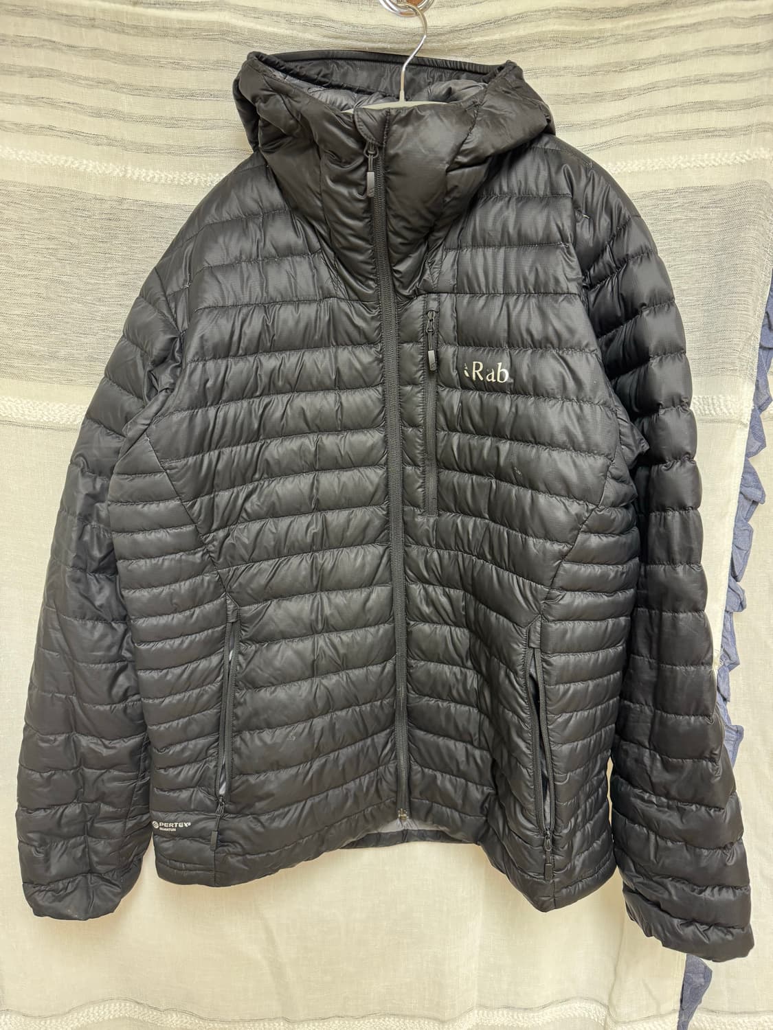 (L) 랩 마이크로라이트 알파인자켓 블랙 상품이미지1