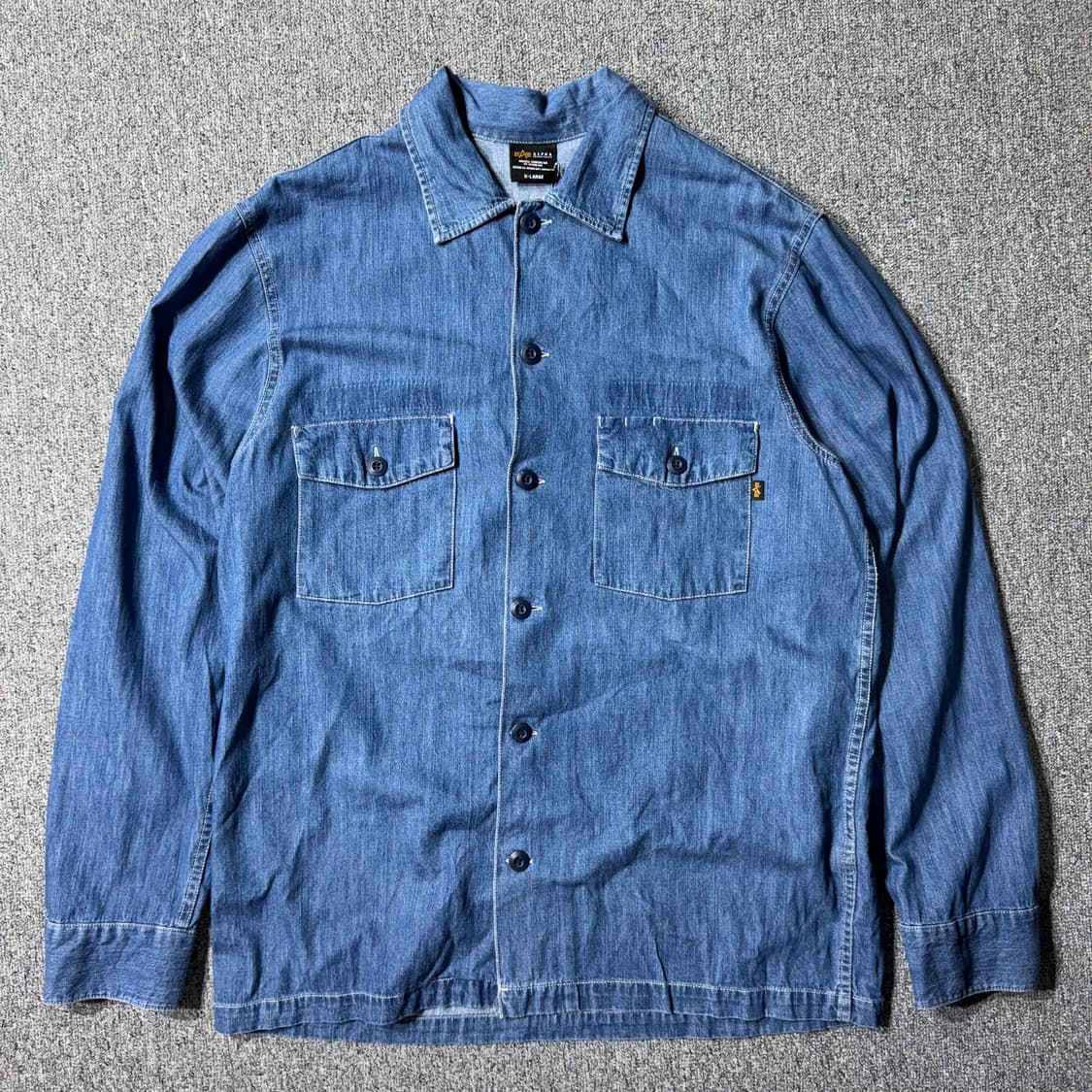 알파인더스트리 데님 셔츠 ( XL/OLD-7697 ) 상품이미지1