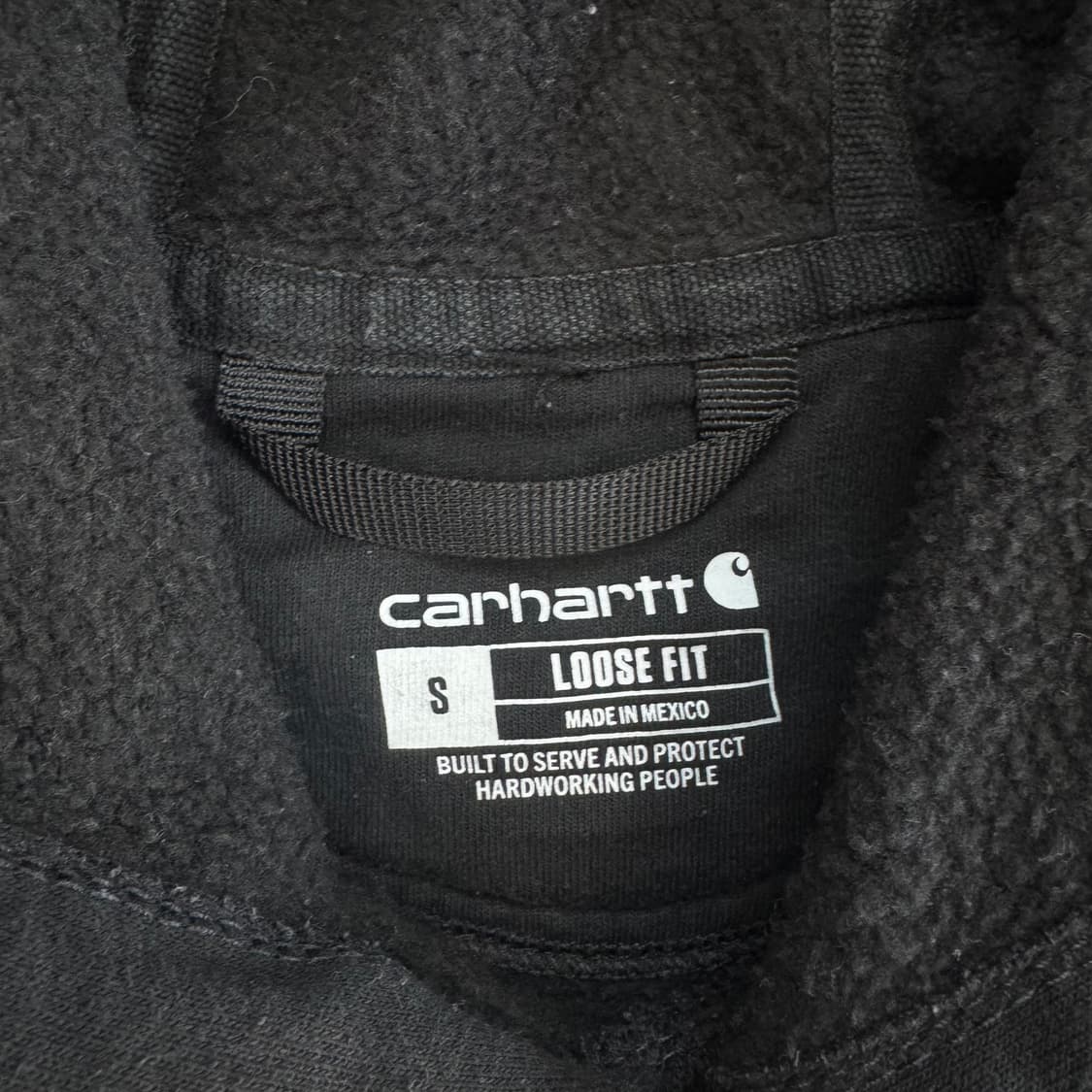 Carhartt 칼하트 블랙 후드티 상품이미지5