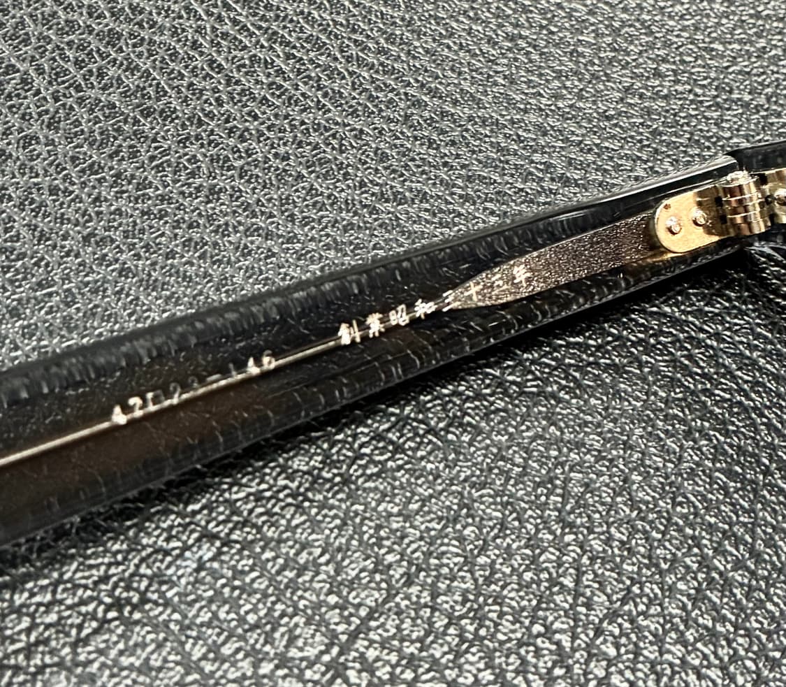 (47)가네코옵티컬 금자안경 KA41 그레이 클리어 웰링턴 안경 뿔테 상품이미지7