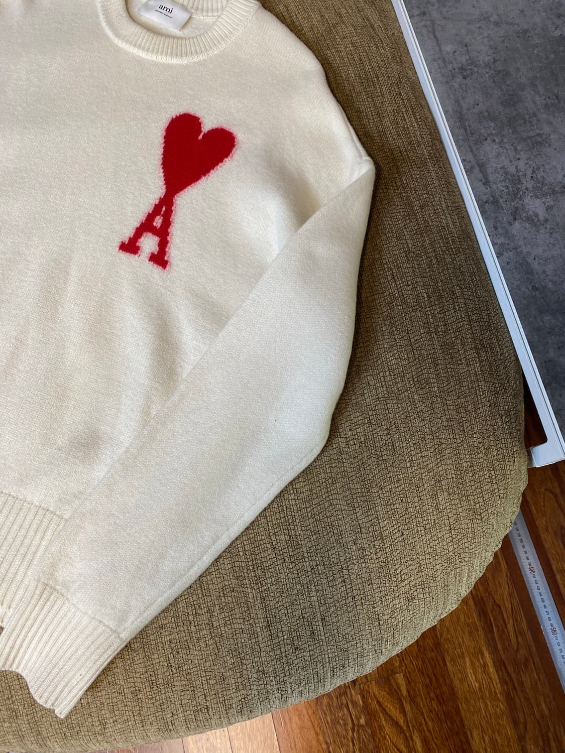 아미 메리노울 드 꾀흐 스웨터 (100사이즈) 상품이미지3