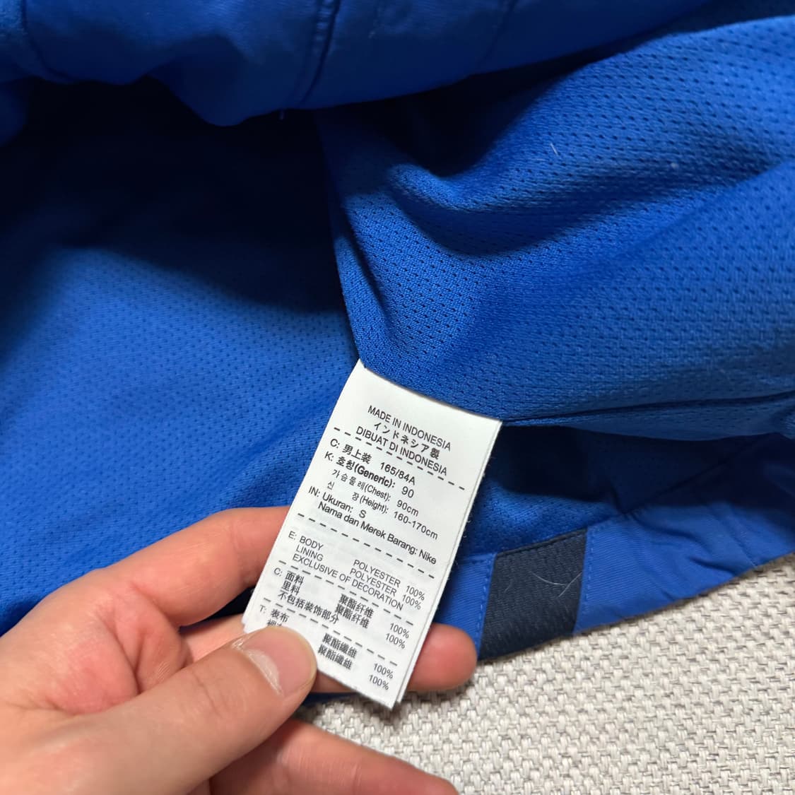 나이키 스몰로고 바람막이 자켓 상품이미지5