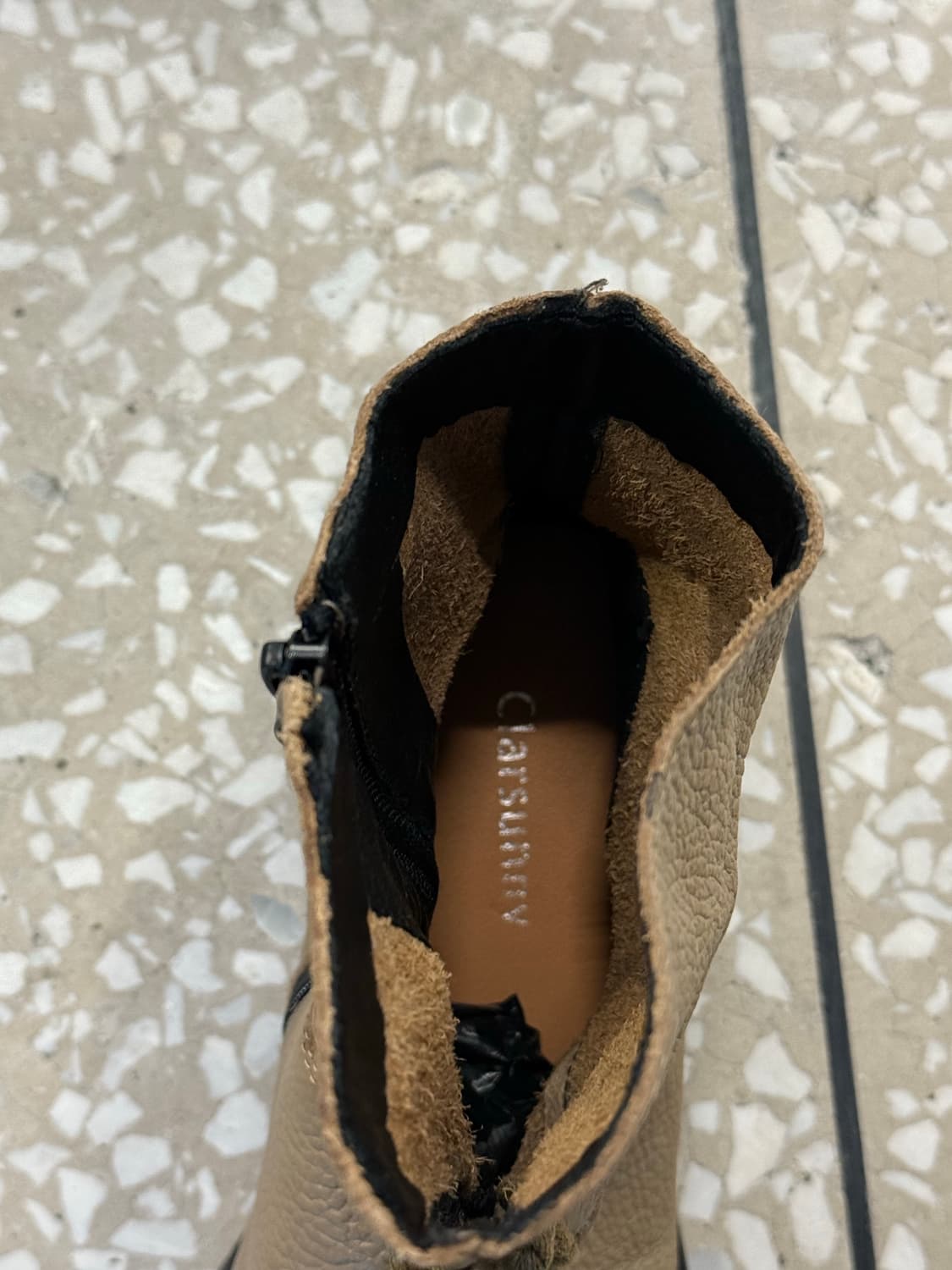 Clarsunny Leather Boots  상품이미지5