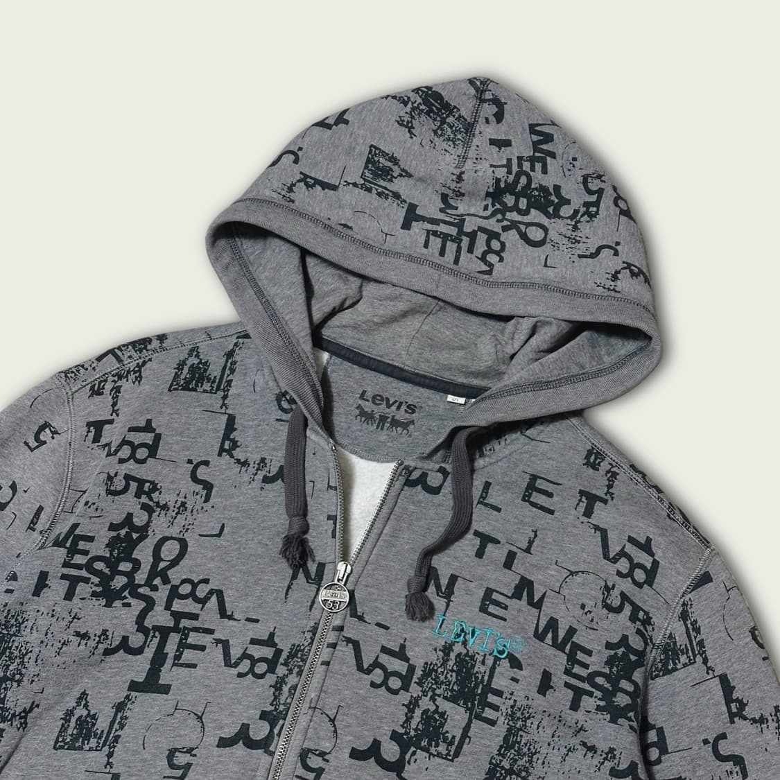 00's 리바이스 레터링 후드 상품이미지2