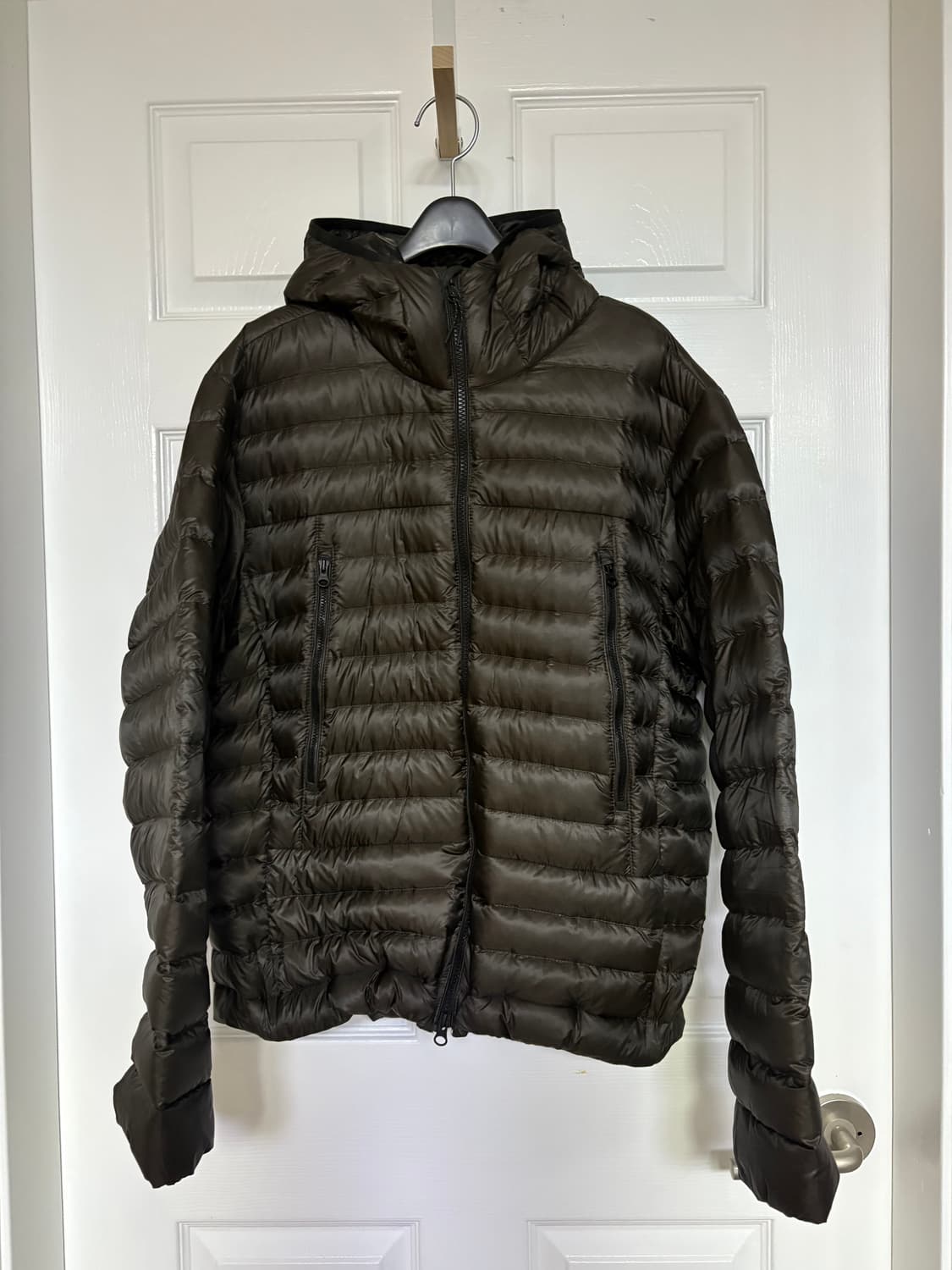 무신사 스탠다드 경량 숏패딩 L 머드 그레이 상품이미지1