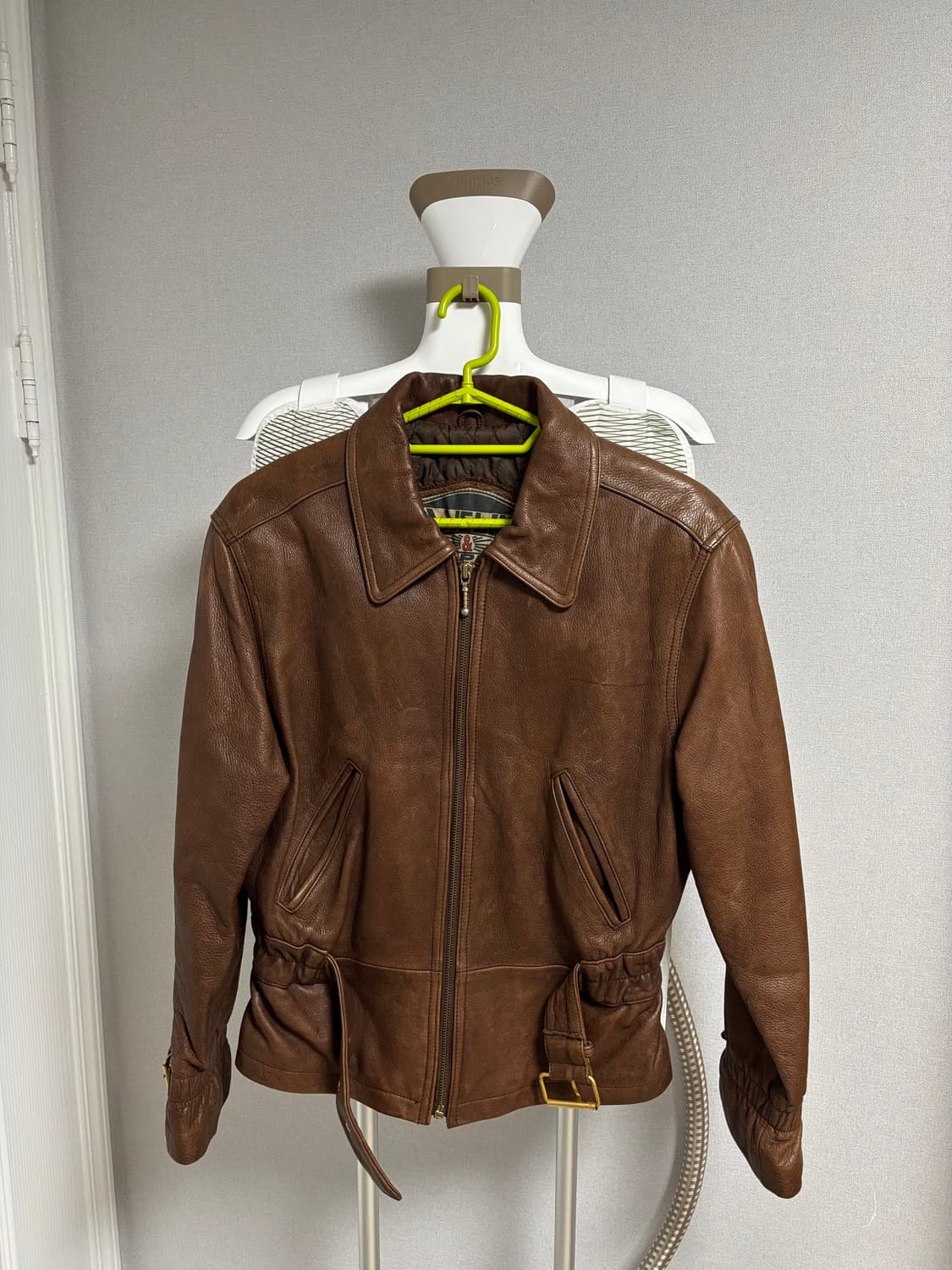 Vintage leather jacket 상품이미지3