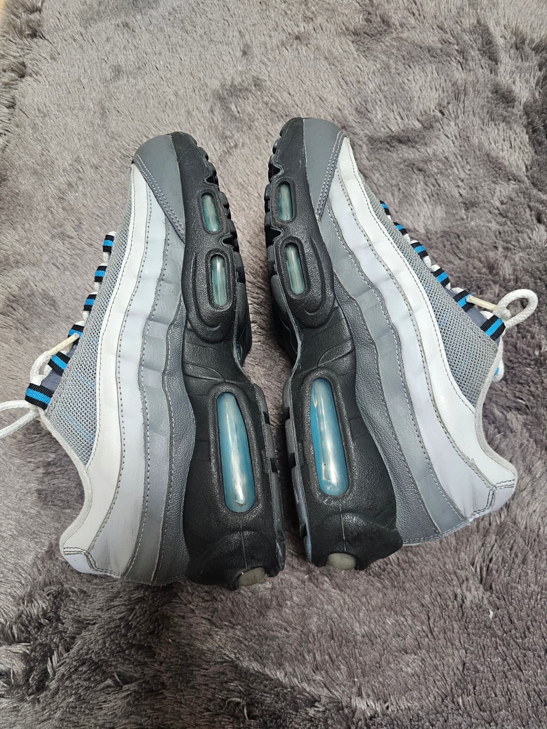 에어맥스 95 리크래프트 그레이 레이저 블루 상품이미지4