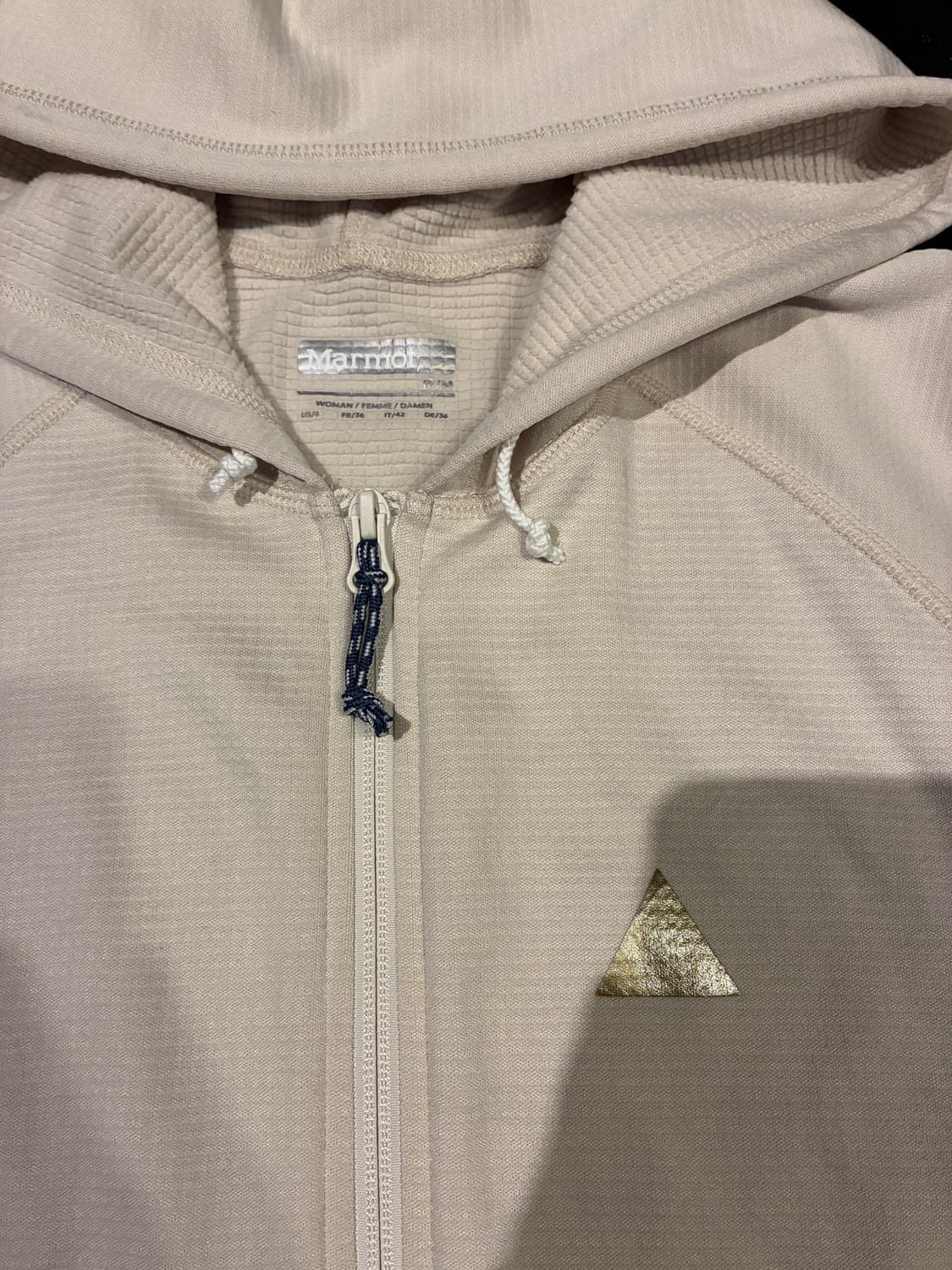 M) 마모트 재팬 후드집업 베이지 상품이미지2