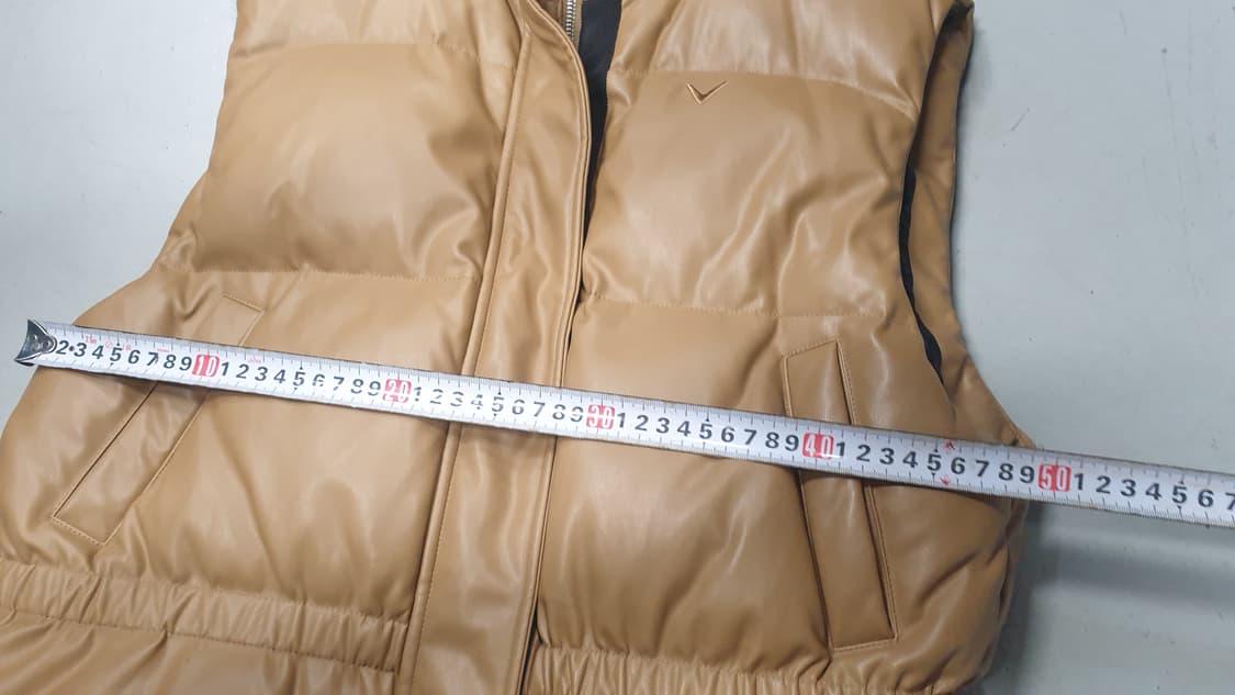 Callaway 여성 레더다운패딩 조끼 95 상품이미지4