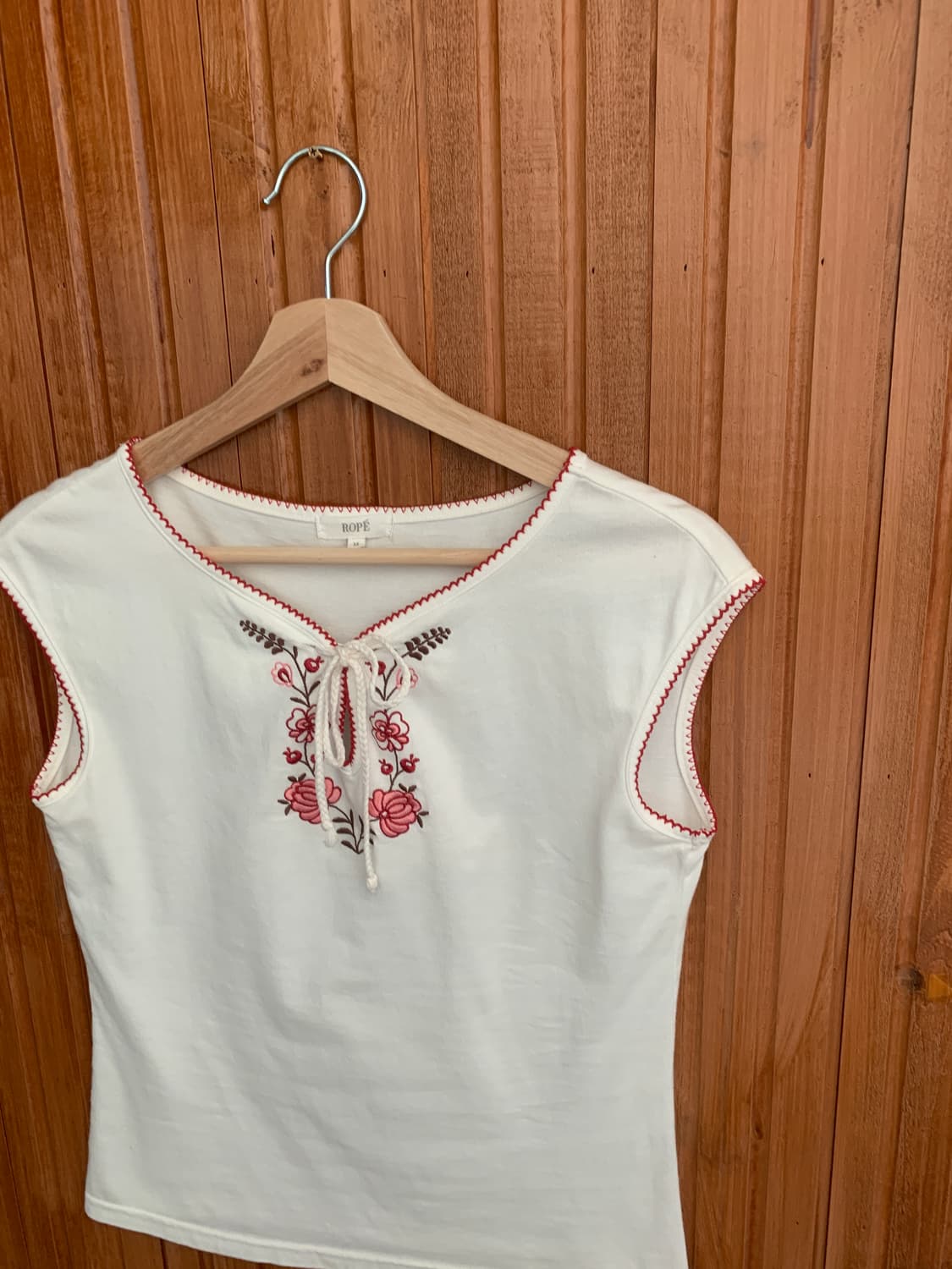 Embroidered Ribbon Short Sleeve 상품이미지7