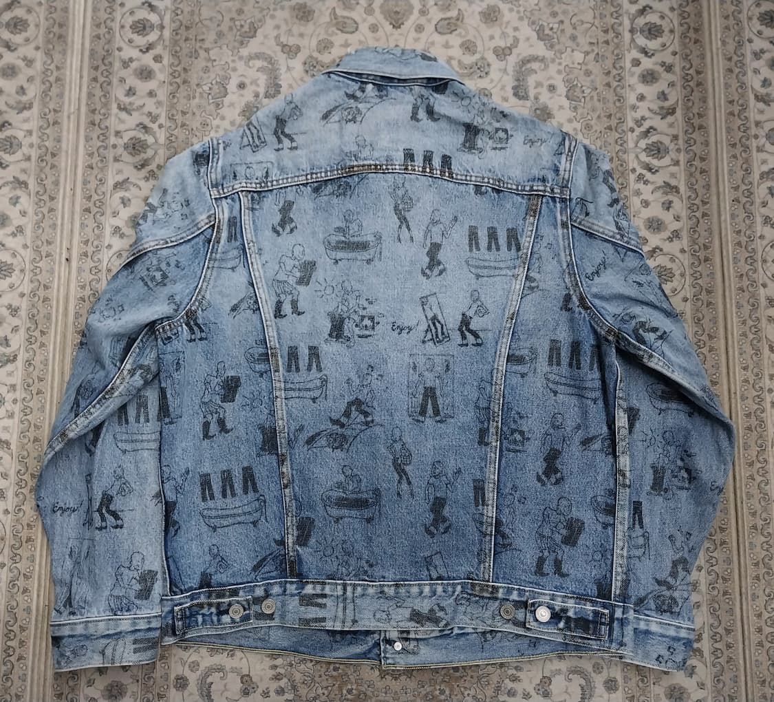 리바이스 501  147주년 기념 데님자켓 M 상품이미지3