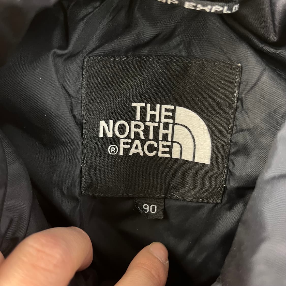 100 노스페이스 1996 눕시 700 카키 조끼 패딩 상품이미지6