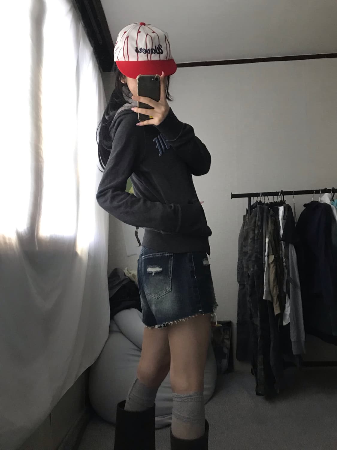 아베크롬비 그레이 후드집업 상품이미지4