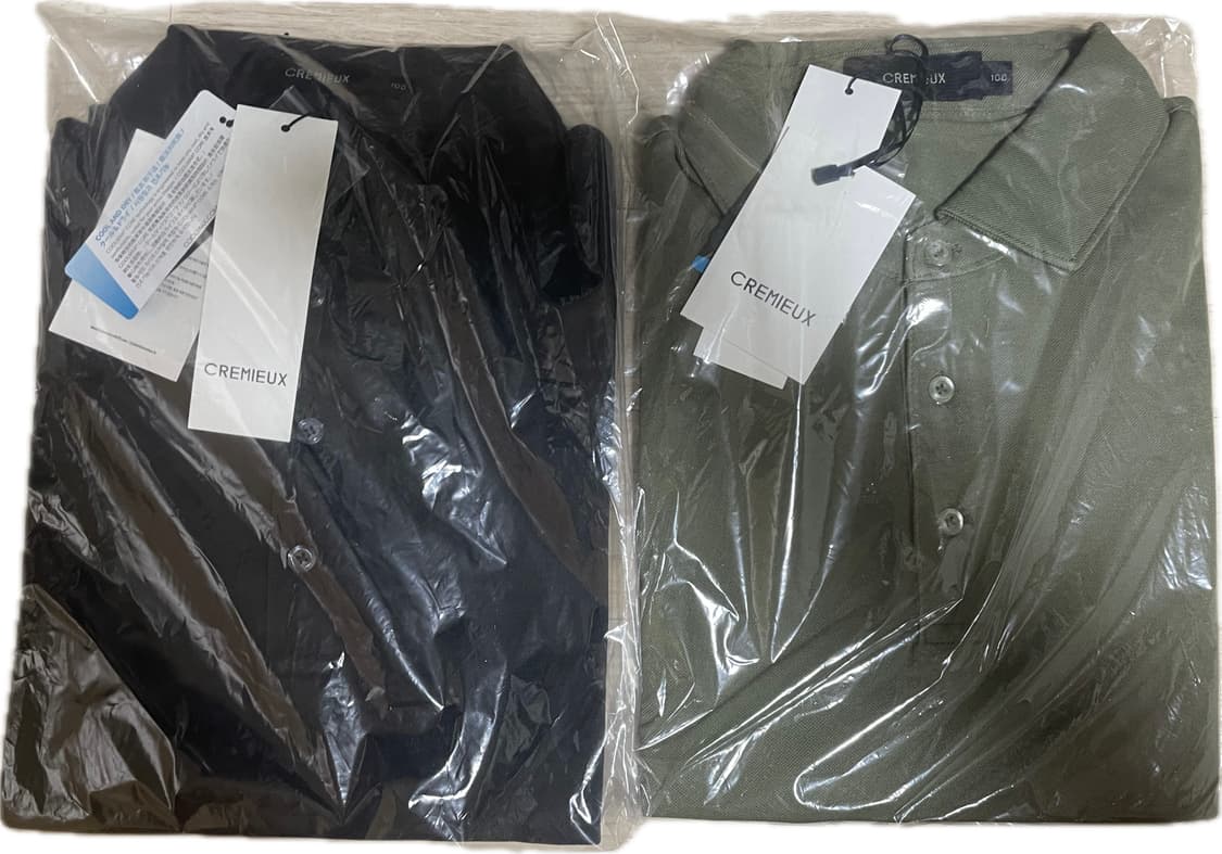 새상품 다니엘크레뮤 남성 수피마 쿨맥스 피케셔츠 100 3벌 일괄 상품이미지1