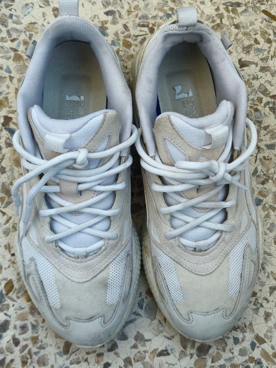 푸마 RS-X 아이보리 운동화 270mm 상품이미지3