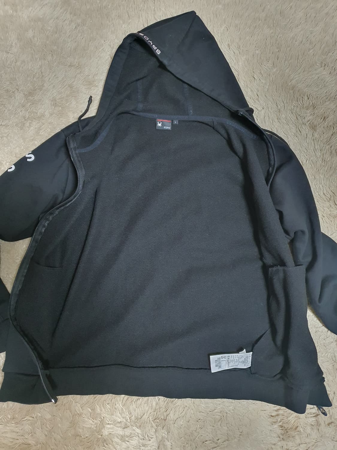 스파이더 후드 자켓 상태 굿 사이즈 실측  95 상품이미지3