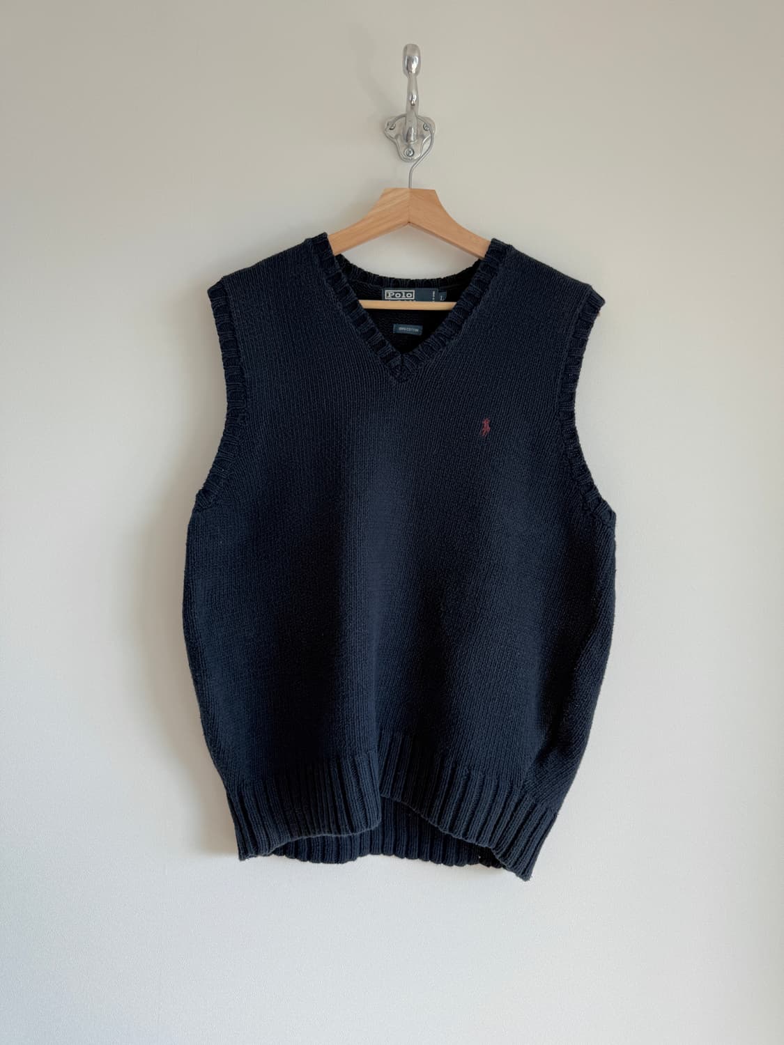 폴로 랄프로렌(Polo Ralph Lauren) 코튼 니트 베스트 상품이미지1