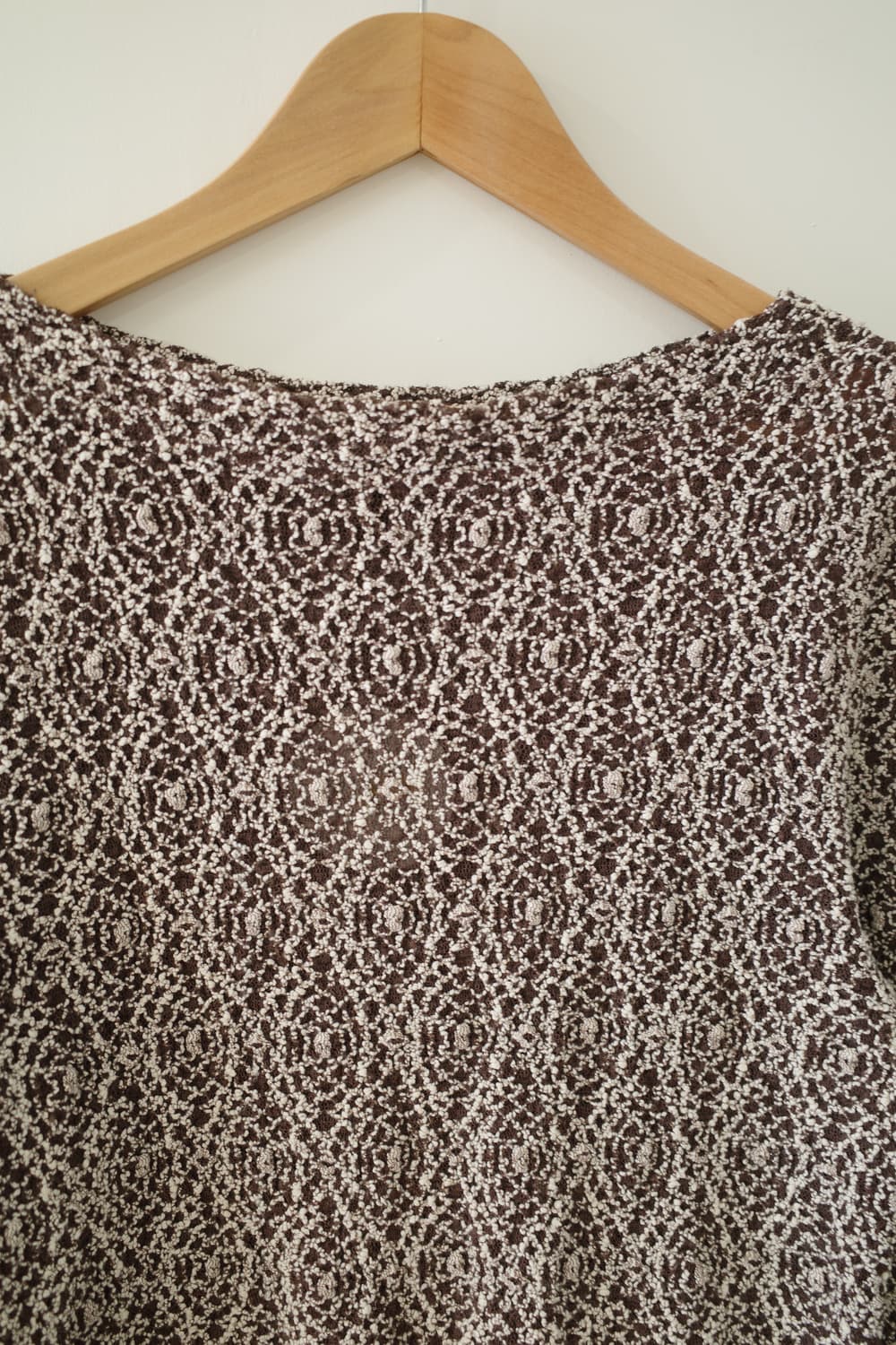 Brown Rinkle Top  상품이미지2