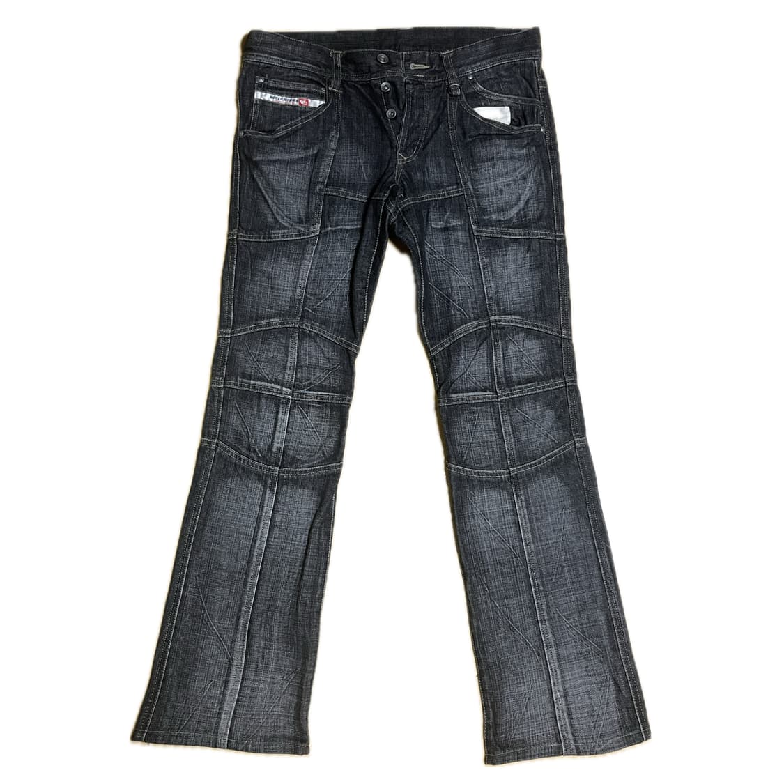 Vintage denim detail damage pants 부츠컷 상품이미지1