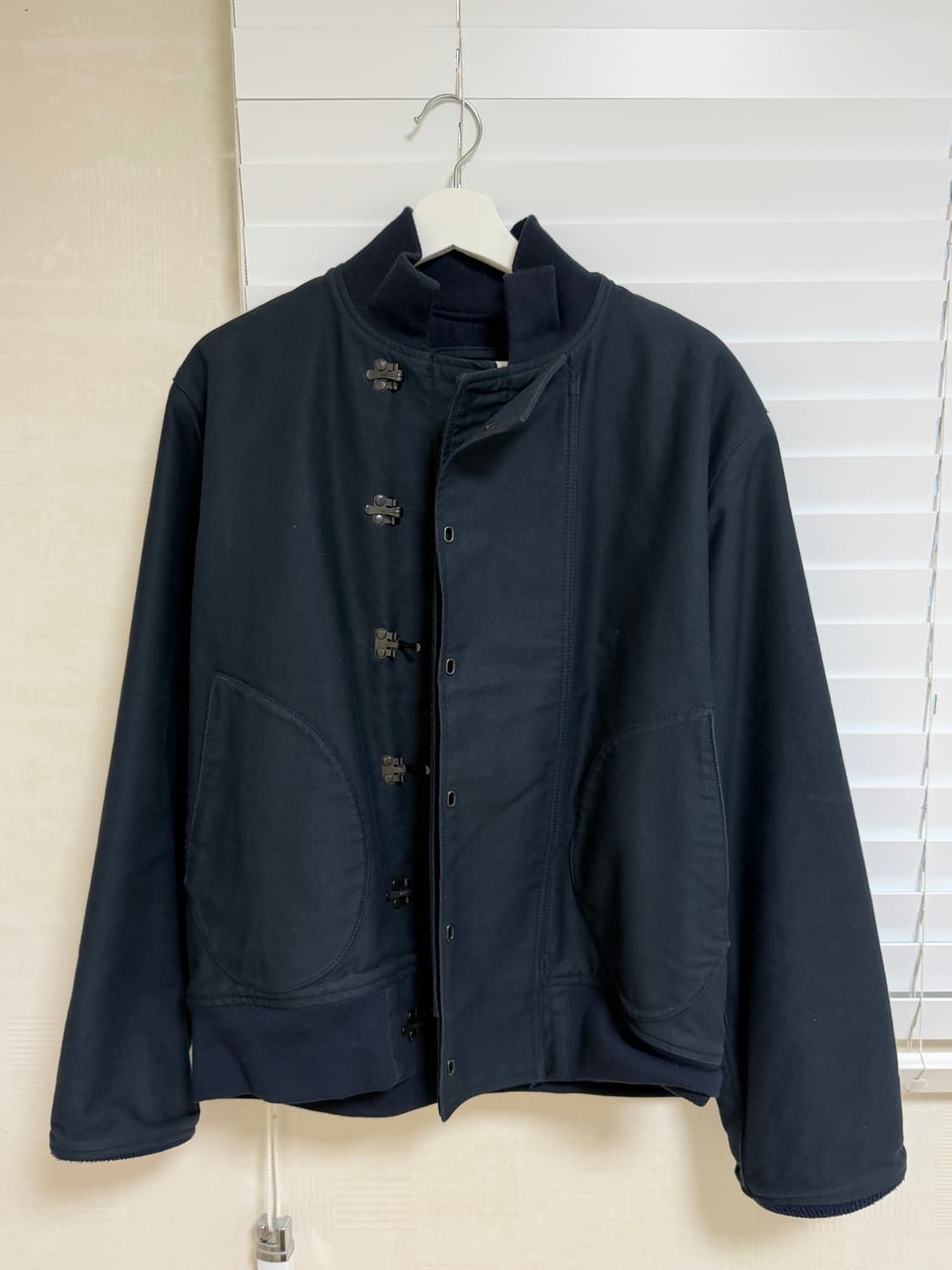 아웃스탠딩 덱자켓 초기 버전 네이비 L사이즈 상품이미지1