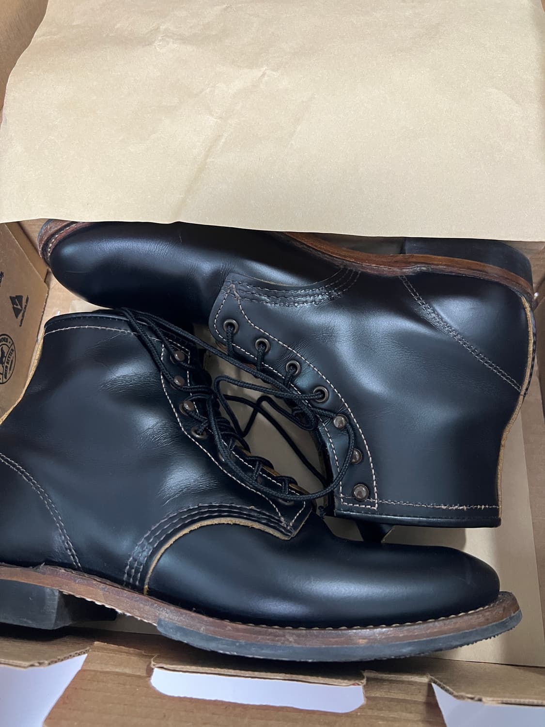 택포53) 레드윙 벡맨 플랫박스 9060 8D 260사이즈 풀박스 상품이미지8